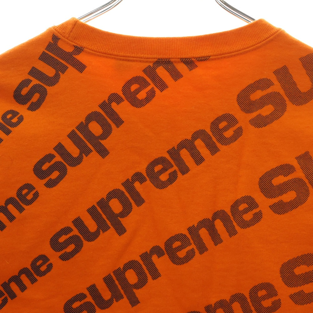SUPREME(シュプリーム) 20SS Radial Crewneck ラディアルロゴ クルーネックスウェットトレーナー オレンジ