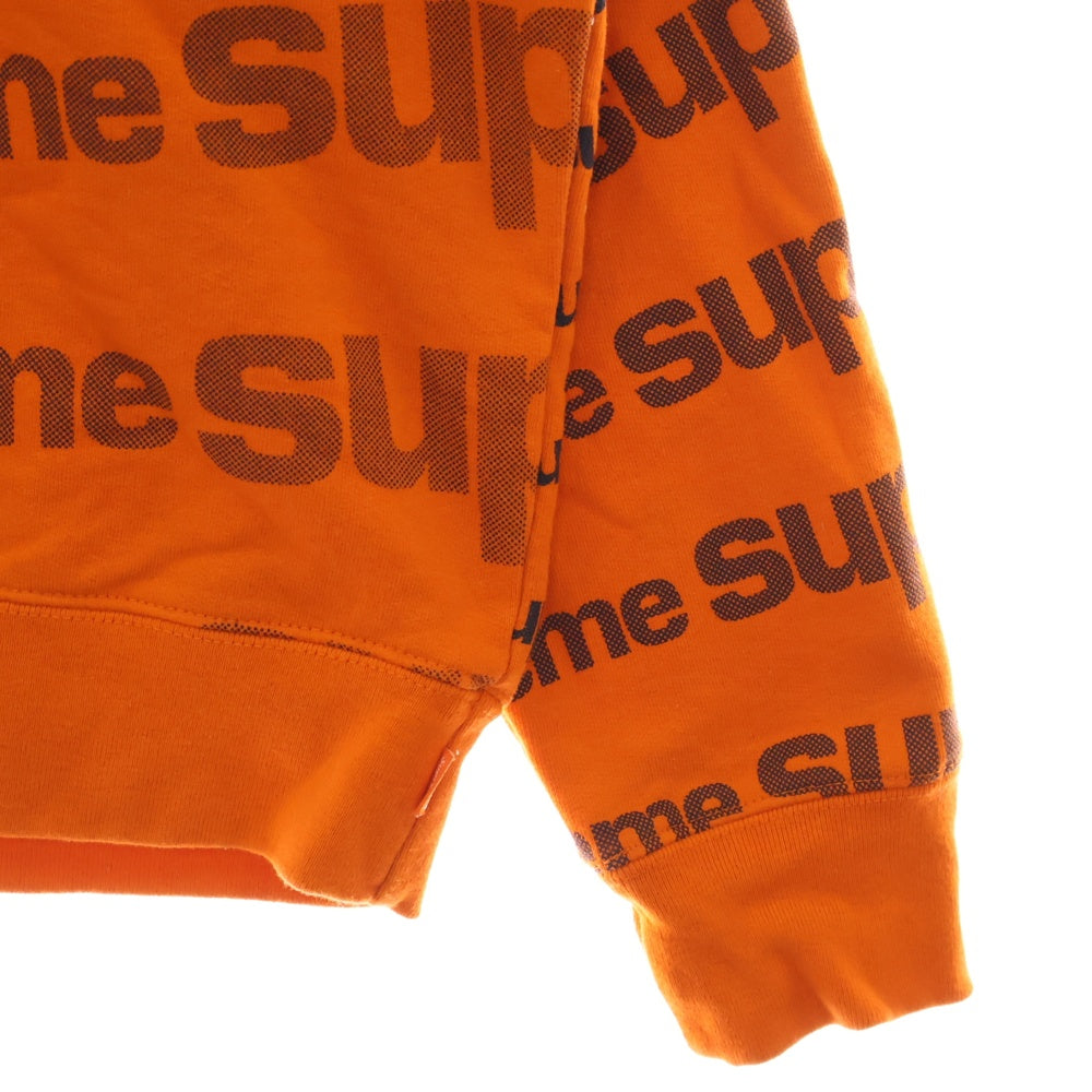 SUPREME(シュプリーム) 20SS Radial Crewneck ラディアルロゴ クルーネックスウェットトレーナー オレンジ