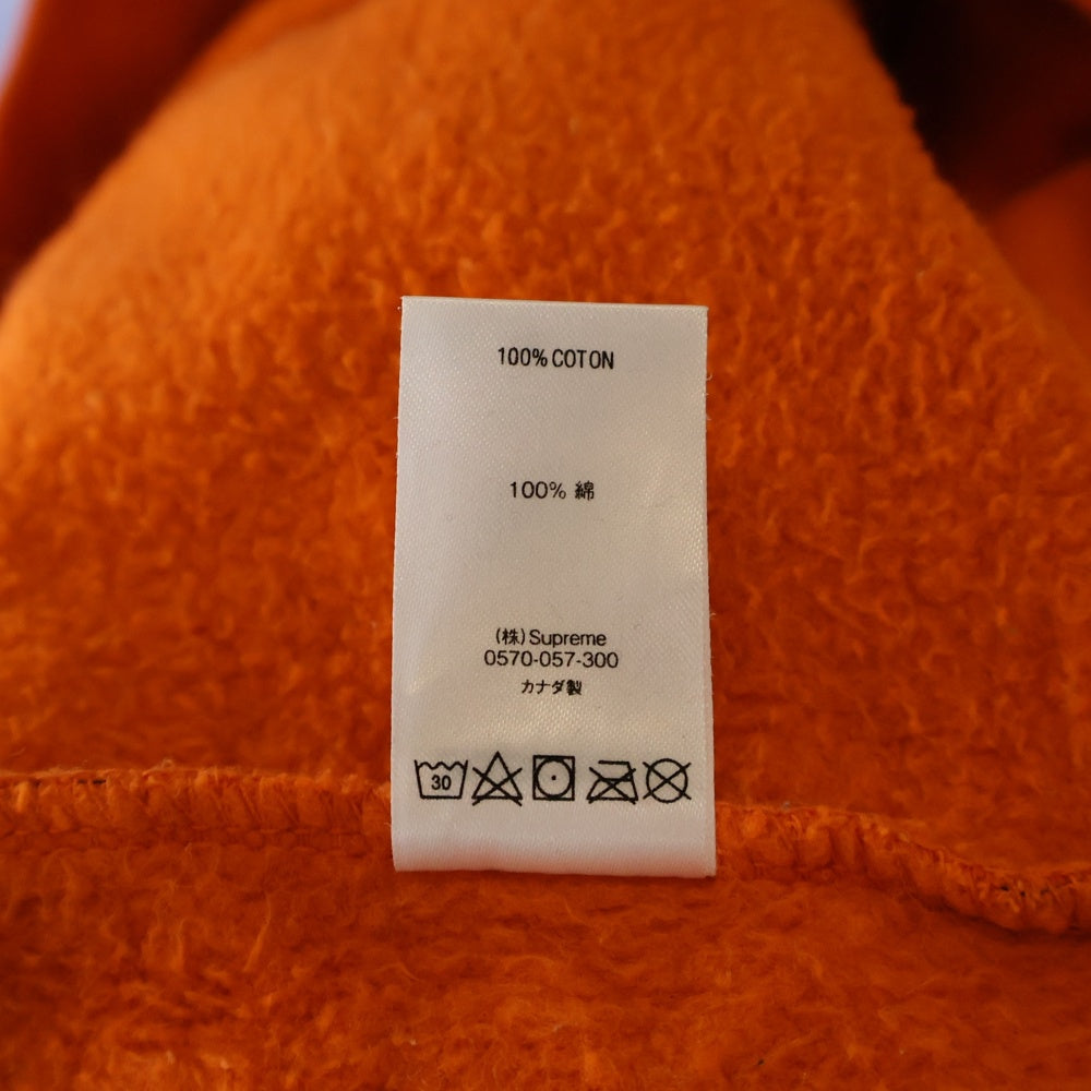 SUPREME(シュプリーム) 20SS Radial Crewneck ラディアルロゴ クルーネックスウェットトレーナー オレンジ