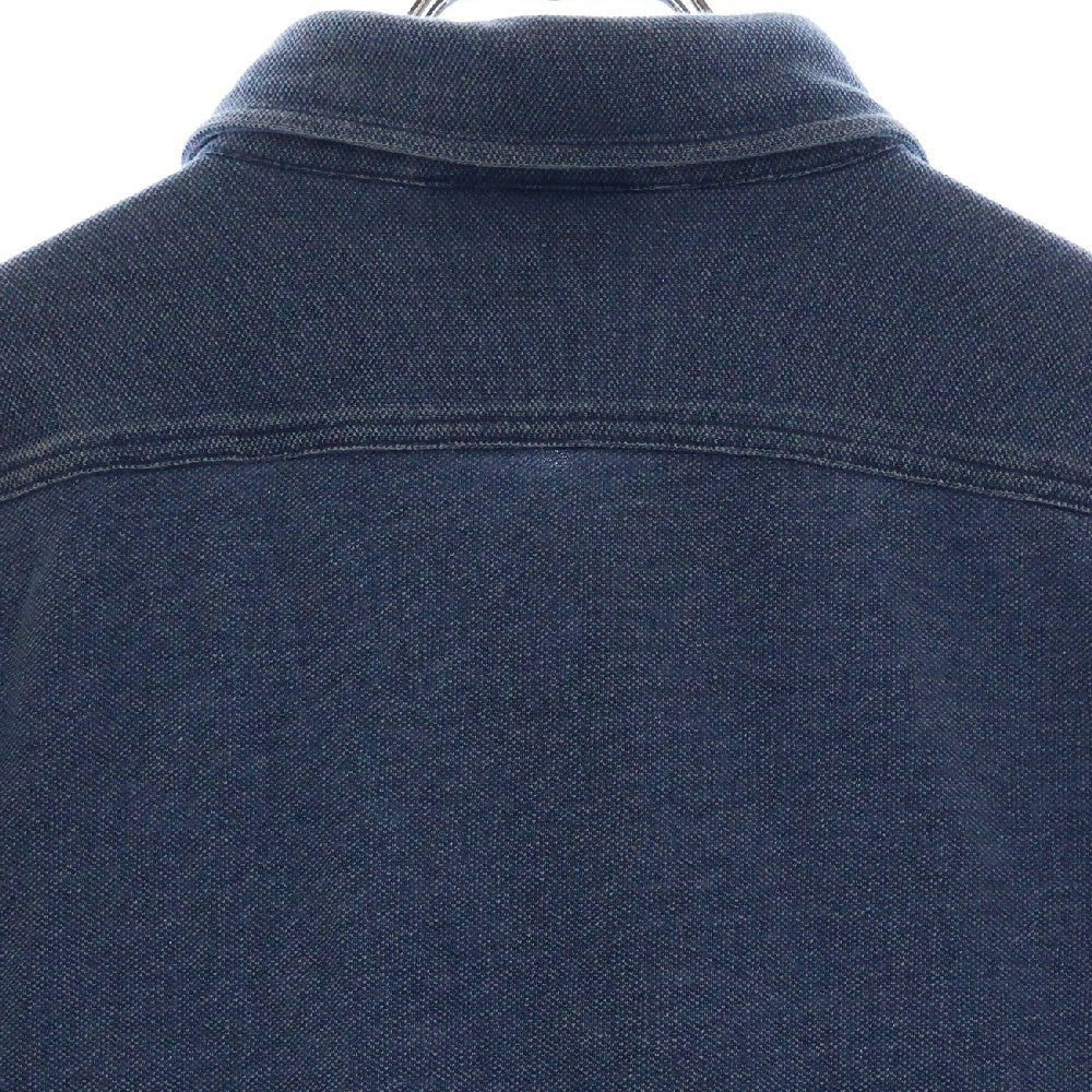 LACOSTE(ラコステ) インディゴピケダンガリー 長袖シャツ ブルー PH551EL