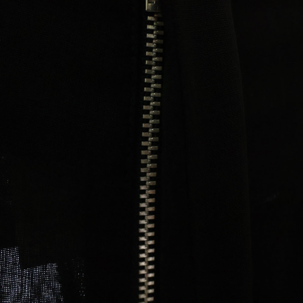 Yohji Yamamoto(ヨウジヤマモト) 01SS FX-P25-112 ウール ワイド ロングパンツ レディース ブラック