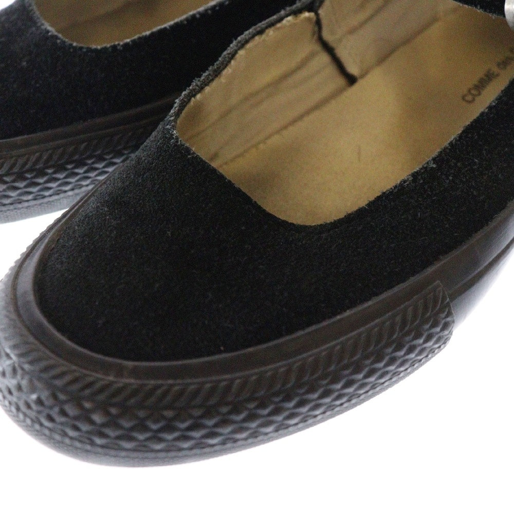 COMME des GARCONS(コムデギャルソン) スエードローカットスニーカー レディース ブラック GG14