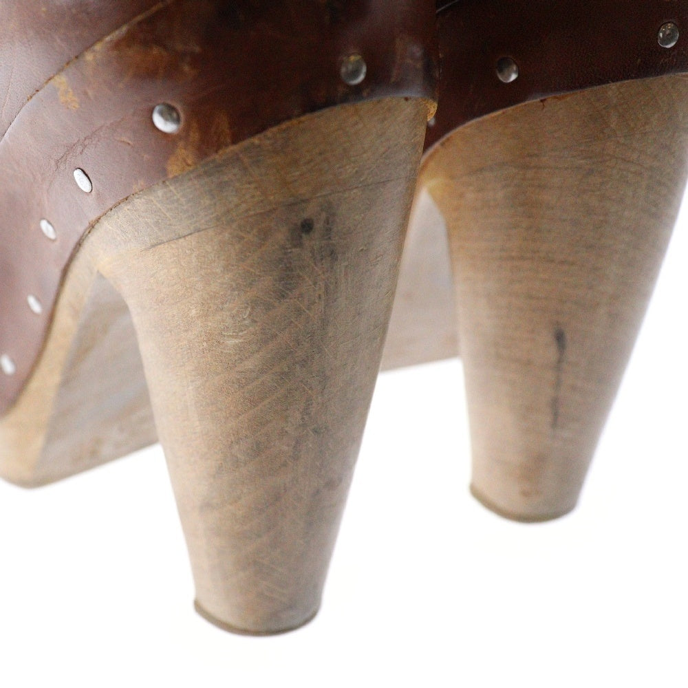 MARNI(マルニ) Leather Pumps レザー ハイヒール パンプス レディース ブラウン