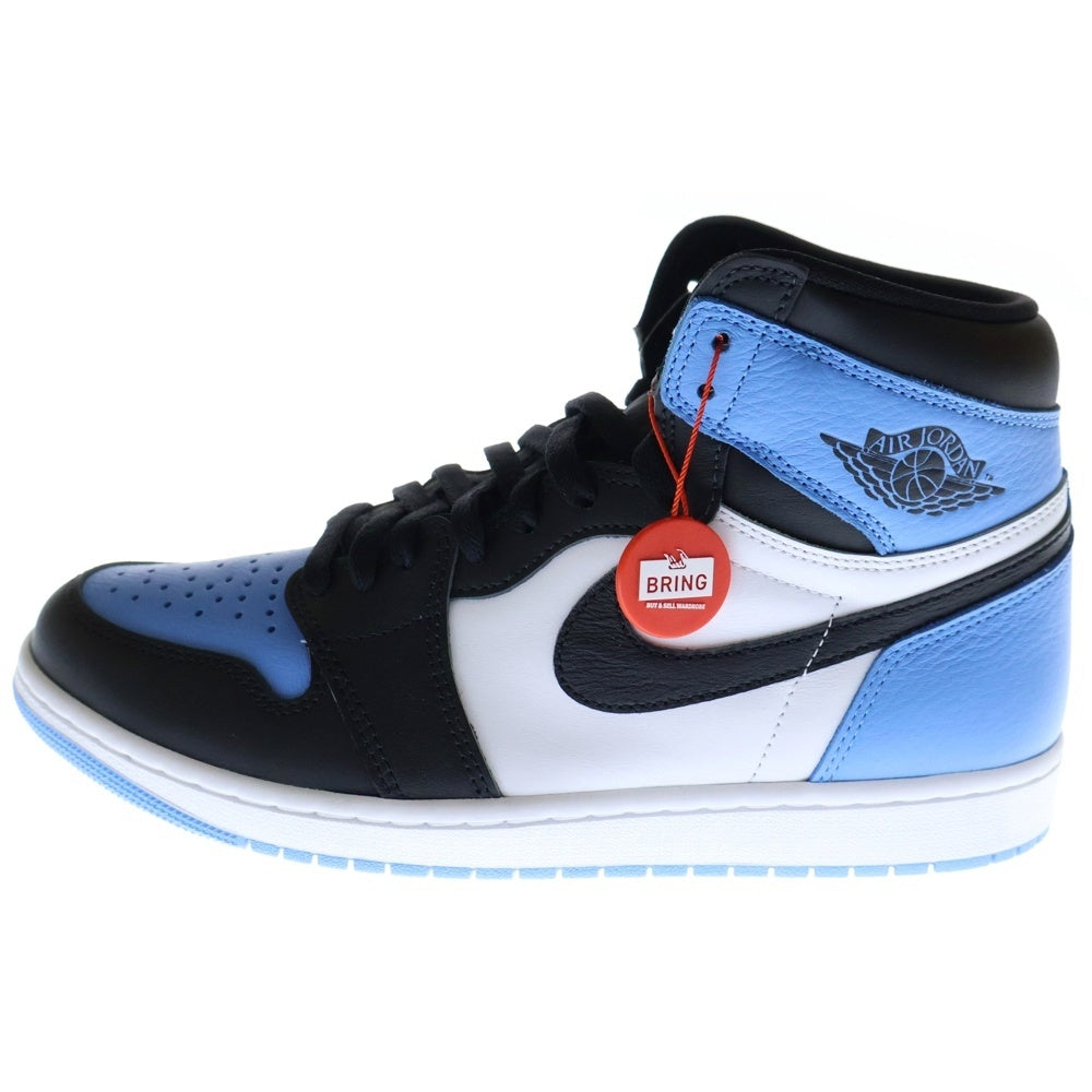 NIKE(ナイキ) AIR JORDAN 1 RETRO HI OG UNIVERSITY BLUE DZ5485-400 エアジョーダン1ハイOG ユニバーシティブルー ハイカットスニーカー ブルー/ホワイト US10.5/28.5cm