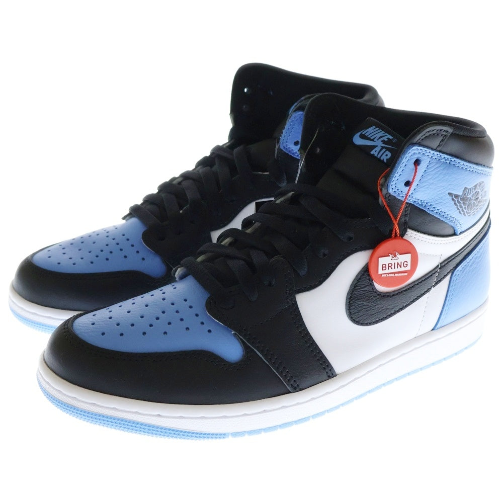 NIKE(ナイキ) AIR JORDAN 1 RETRO HI OG UNIVERSITY BLUE DZ5485-400 エアジョーダン1ハイOG ユニバーシティブルー ハイカットスニーカー ブルー/ホワイト US10.5/28.5cm