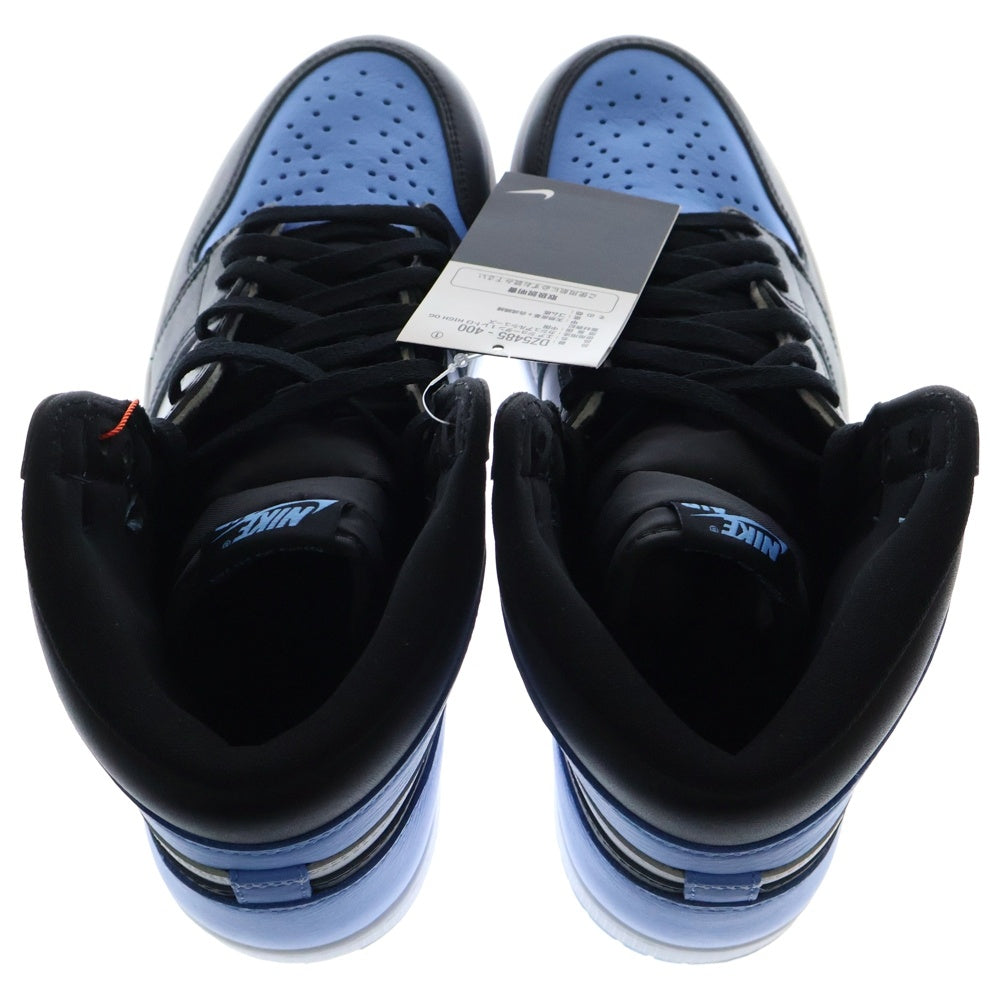 NIKE(ナイキ) AIR JORDAN 1 RETRO HI OG UNIVERSITY BLUE DZ5485-400 エアジョーダン1ハイOG ユニバーシティブルー ハイカットスニーカー ブルー/ホワイト US10.5/28.5cm