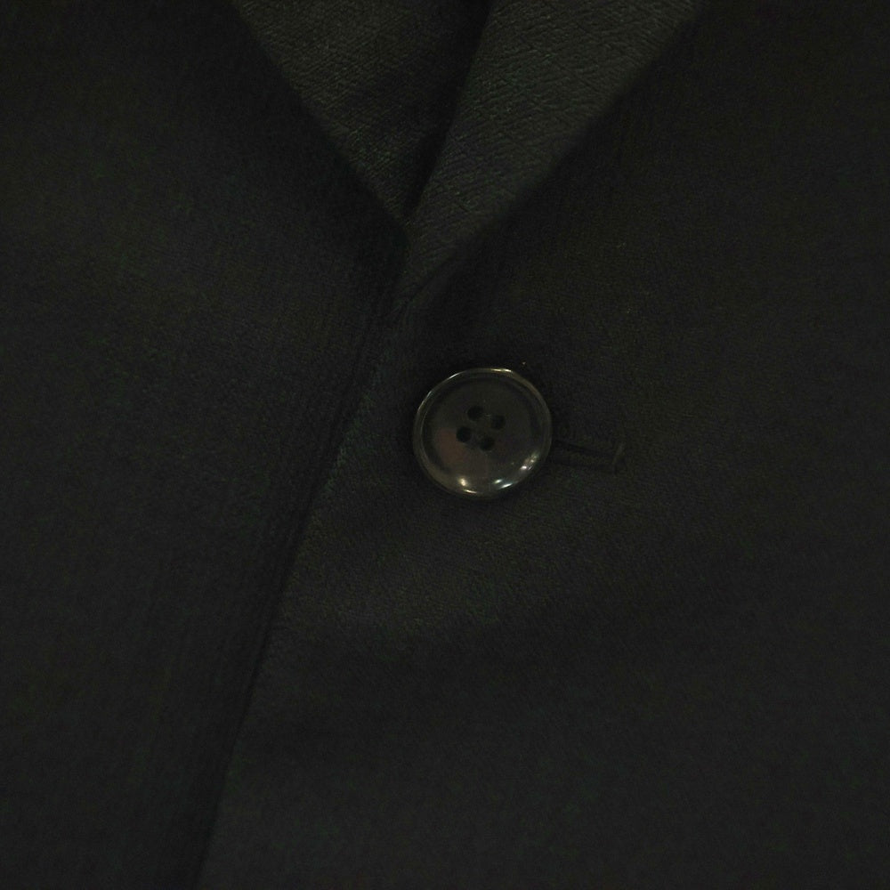 COMME des GARCONS HOMME DEUX(コムデギャルソン オムドゥ) 24AW Asymmetry Tailored Jacket アシンメトリーテーラードジャケット ブラック DN-J028