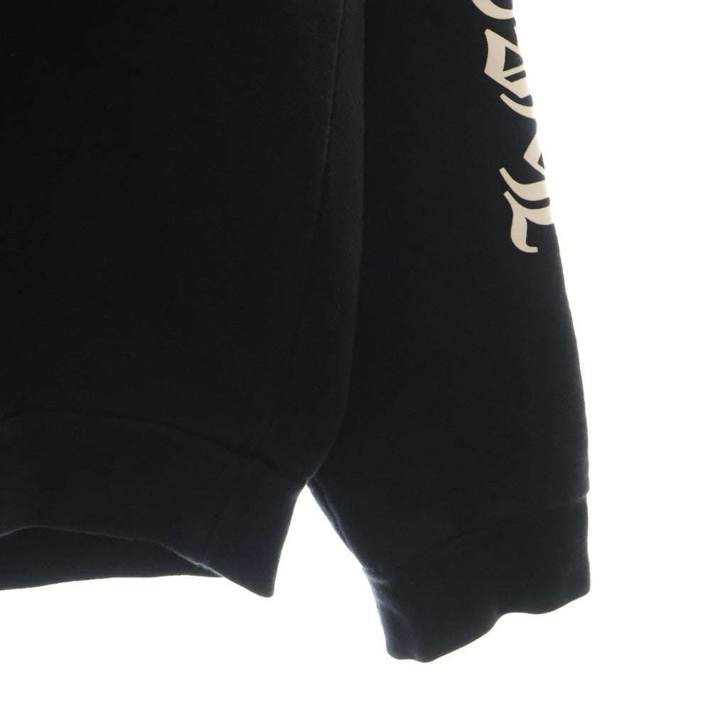 CHROME HEARTS(クロムハーツ) SWTSHRT PLVRスウェット ネックロゴプリントスウェットトレーナー ブラック