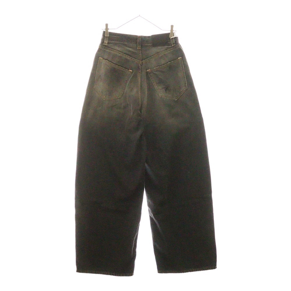 Acne Studios(アクネ ストゥディオズ) 23AW FN Black Trafalgar Super Baggy Fit Jeans ペイント加工 スーパーバギーデニムパンツ ブラック A00514