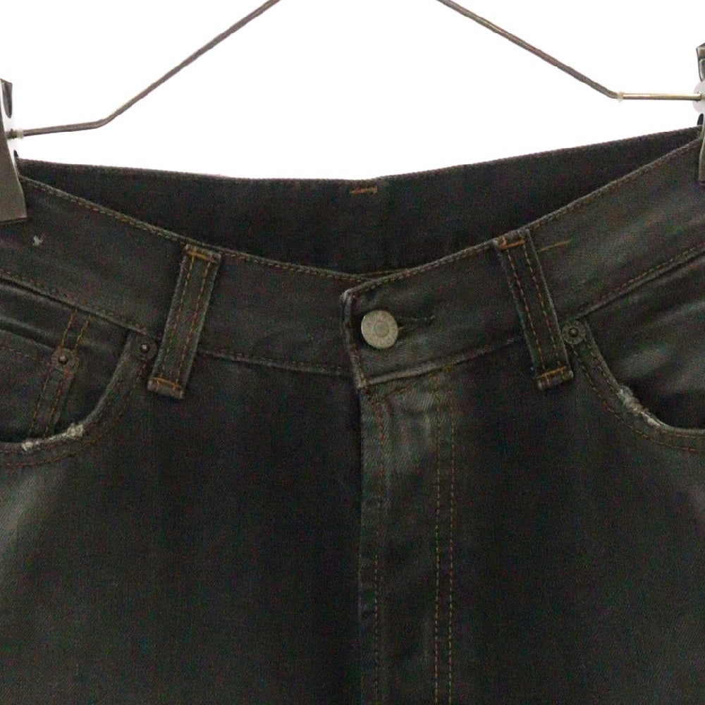 Acne Studios(アクネ ストゥディオズ) 23AW FN Black Trafalgar Super Baggy Fit Jeans ペイント加工 スーパーバギーデニムパンツ ブラック A00514