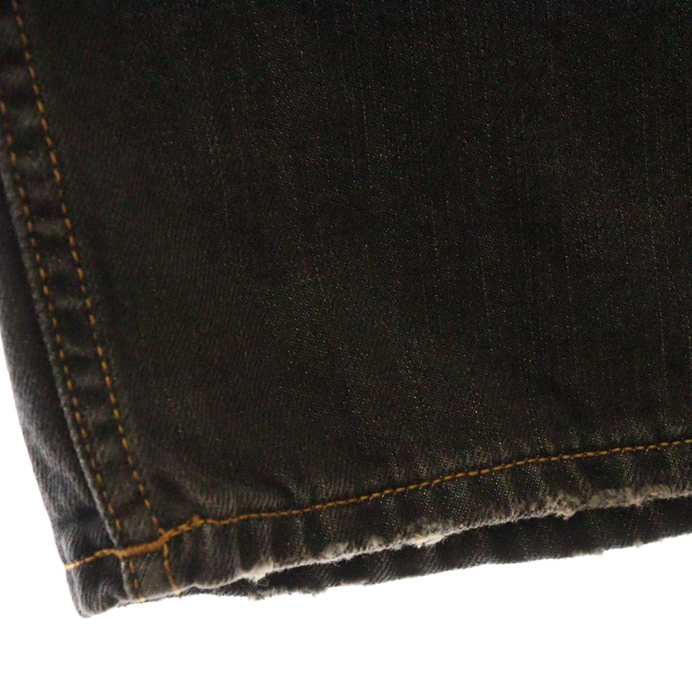 Acne Studios(アクネ ストゥディオズ) 23AW FN Black Trafalgar Super Baggy Fit Jeans ペイント加工 スーパーバギーデニムパンツ ブラック A00514