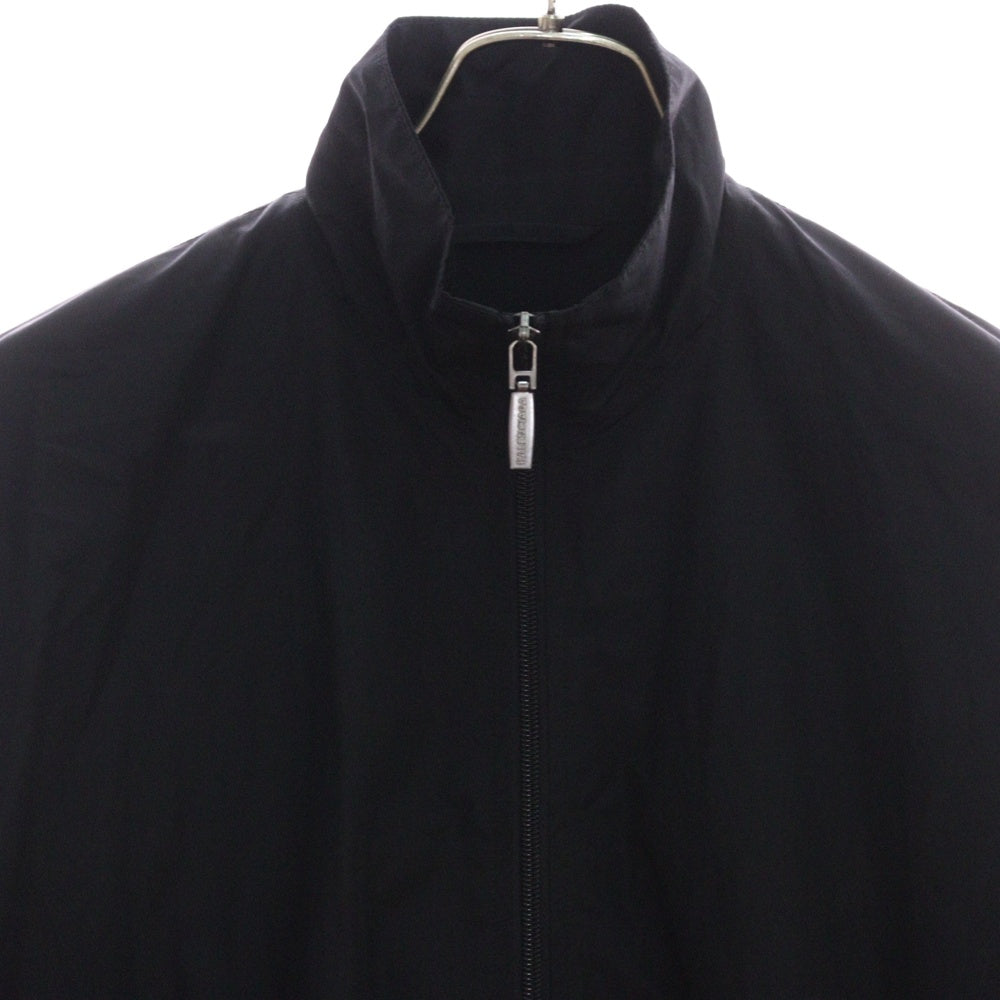 BALENCIAGA(バレンシアガ) 24SS LOGO OVERSIZE JACKET ロゴ刺繍ジップアップジャケット ブラック 773505 TNQ25