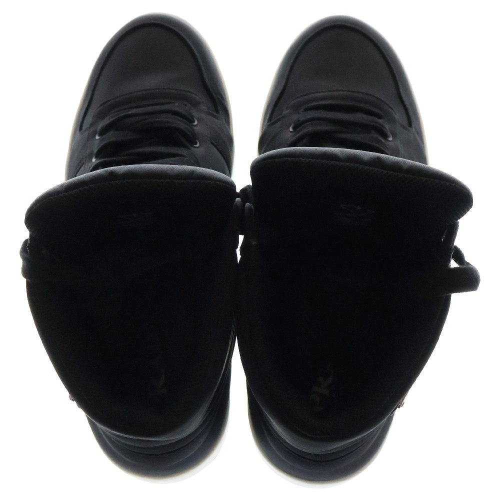 PRADA(プラダ) Re-Nylon リナイロン ギャバジンハイカットスニーカー シューズ ブラック 2TE186