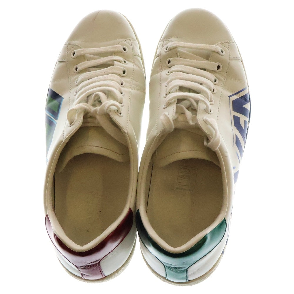 GUCCI(グッチ) ACE LOVED エースラブドローカットスニーカー シューズ ホワイト 548758