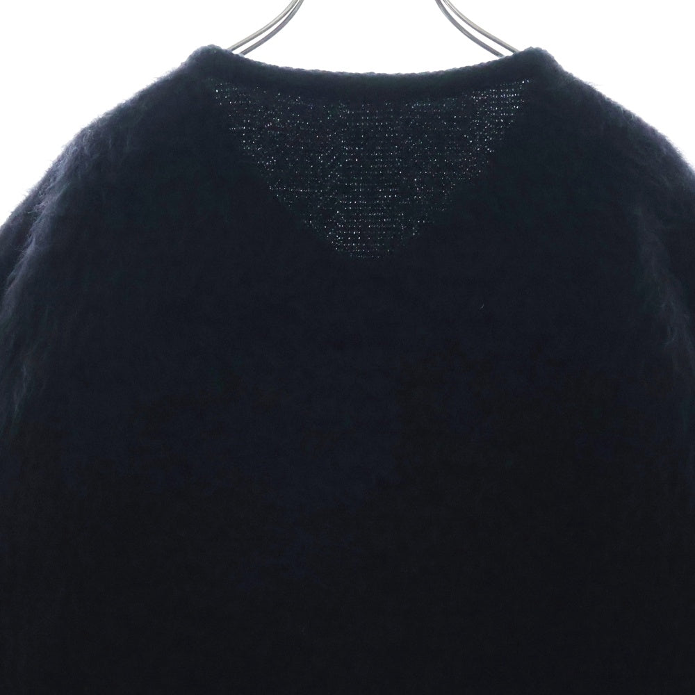 CELINE(セリーヌ) Cardigan Jacket In Brushed Mohair 2AD8P282W 38NO ブラッシュドモヘア カーディガンジャケット ブラック