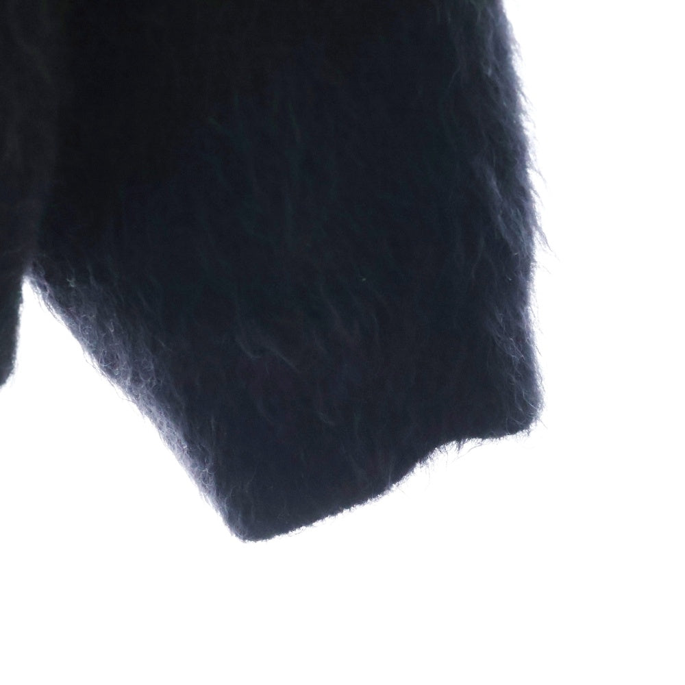 CELINE(セリーヌ) Cardigan Jacket In Brushed Mohair 2AD8P282W 38NO ブラッシュドモヘア カーディガンジャケット ブラック