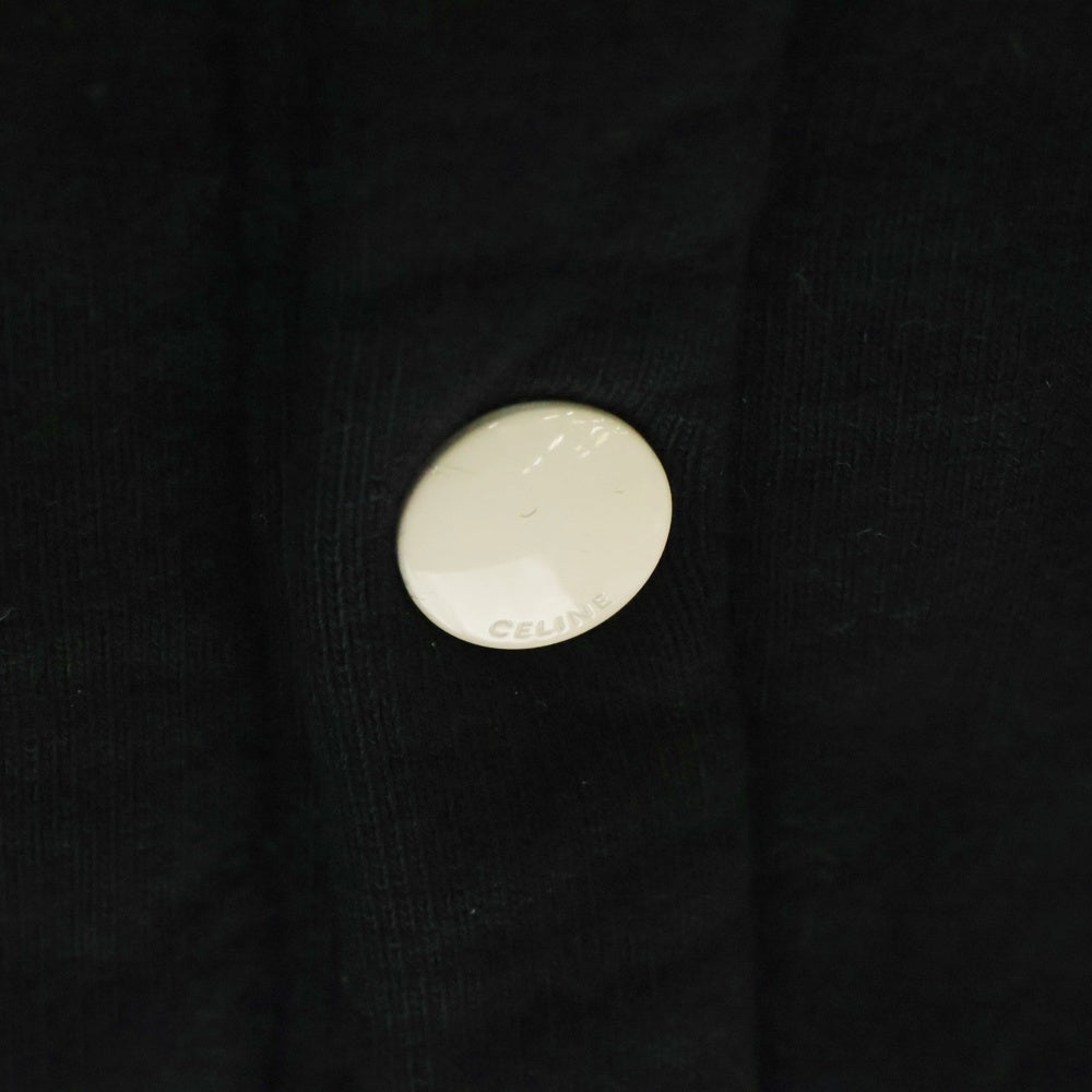 CELINE(セリーヌ) 22AW カレッジロゴ テディジャケット ブルゾン ブラック 2Y815345F