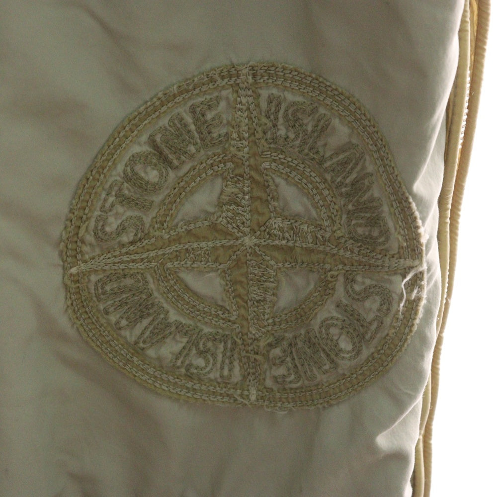 STONE ISLAND(ストーンアイランド) PANTALONE LOOSE 8115308M4 V0097 ロゴ刺繍 ナイロン ロングパンツ ベージュ