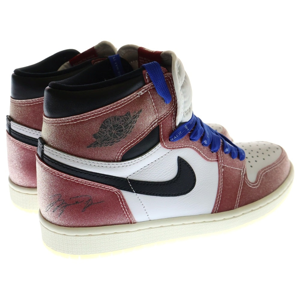 NIKE(ナイキ) ×Trophy Room AIR JORDAN 1 RETRO HIGH OG SP DA2728-100 トロフィールーム エアジョーダン シカゴ ハイカットスニーカー レッド/ホワイト US8/26cm