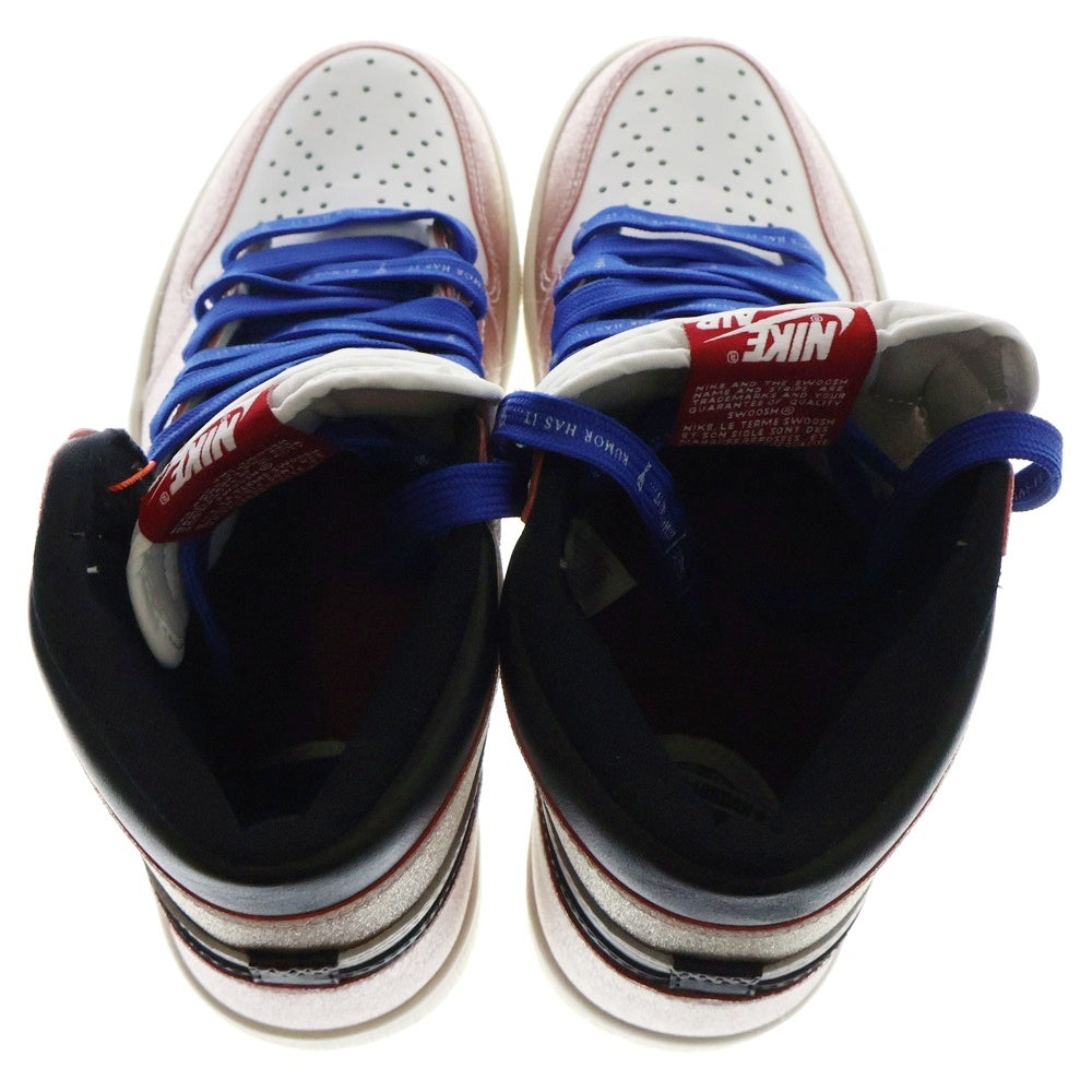 NIKE(ナイキ) ×Trophy Room AIR JORDAN 1 RETRO HIGH OG SP DA2728-100 トロフィールーム エアジョーダン シカゴ ハイカットスニーカー レッド/ホワイト US8/26cm
