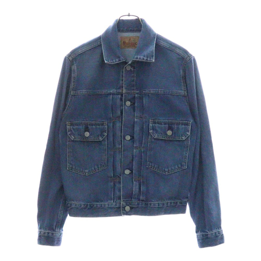 HYSTERIC GLAMOUR(ヒステリックグラマー) DENIM JACKET デニムジャケット ジージャン インディゴ 01191AB10