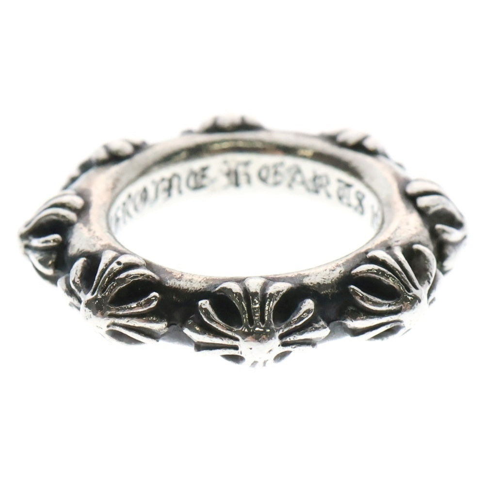 CHROME HEARTS(クロムハーツ) CROSS BAND クロスバンド リング シルバー BCA342
