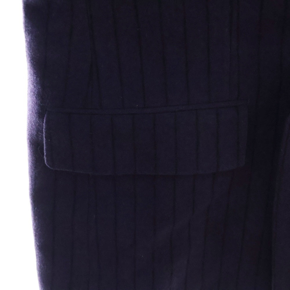 LITTLEBIG(リトルビッグ) 19AW Chalk Stripe Jacket チョークストライプウールテーラードジャケット ダブル パープル LB193-JK08