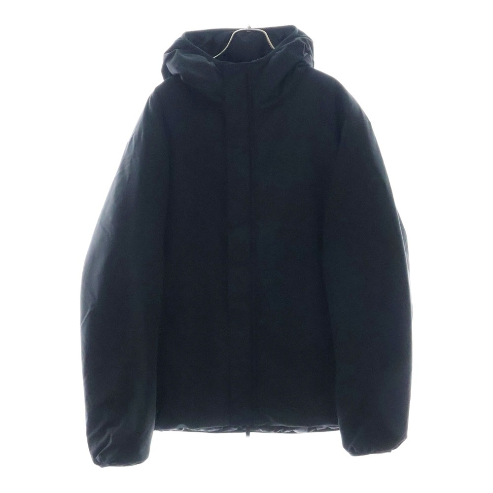 MONCLER(モンクレール) 24AW POLSET GIUBBOTTO J20911A00055 597RR ロゴ ショート ダウンジャケット フーディ ブラック