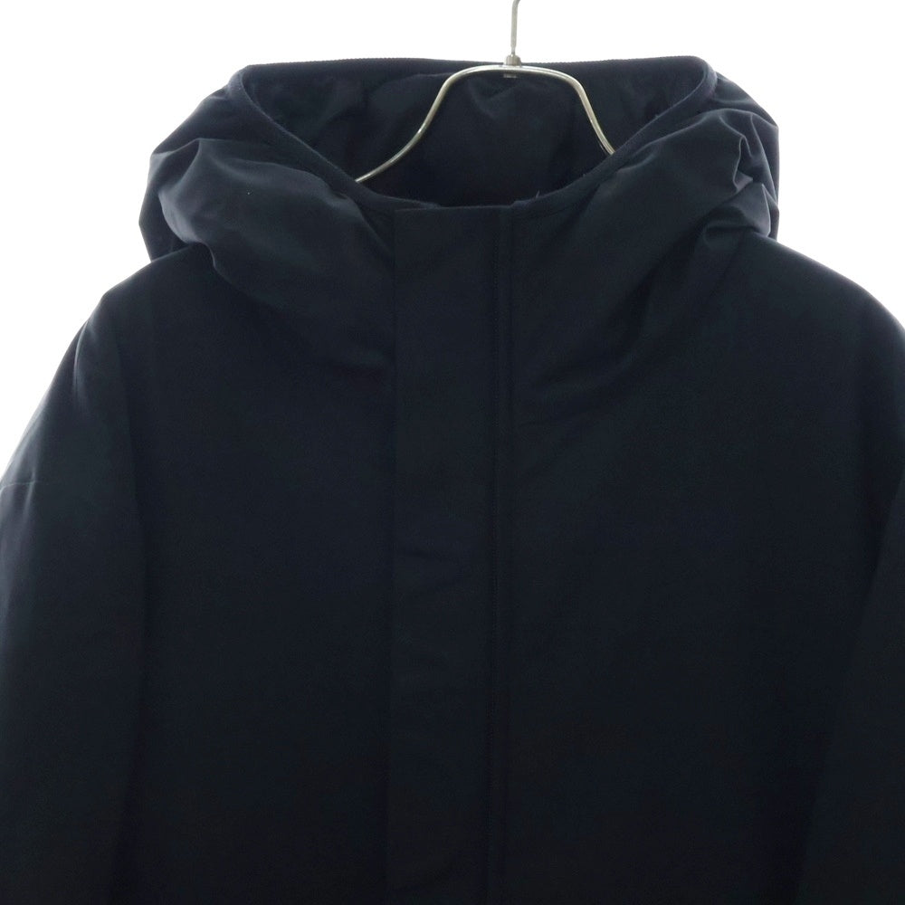 MONCLER(モンクレール) 24AW POLSET GIUBBOTTO J20911A00055 597RR ロゴ ショート ダウンジャケット フーディ ブラック