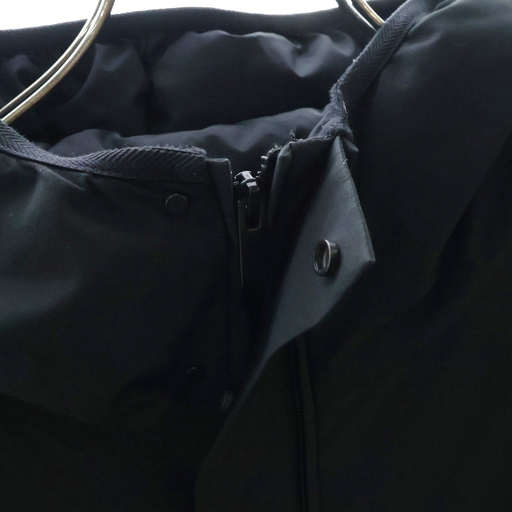 MONCLER(モンクレール) 24AW POLSET GIUBBOTTO J20911A00055 597RR ロゴ ショート ダウンジャケット フーディ ブラック