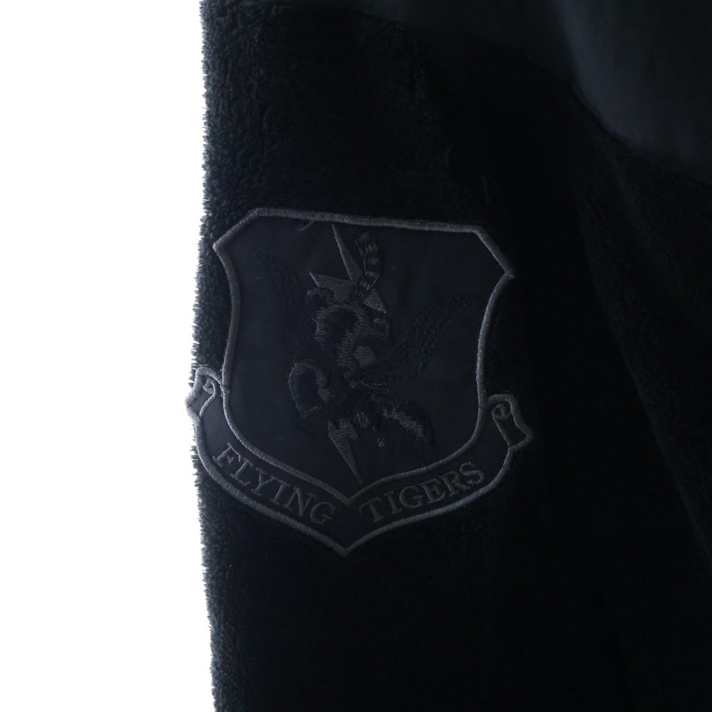 AVIREX(アヴィレックス) MILITARY FLEECE JACKET 783‐4230020 ミリタリー フリース ジャケット ブラック