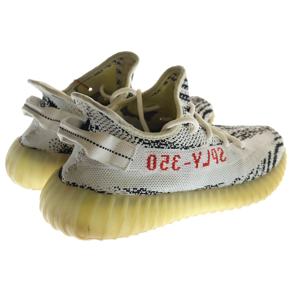 adidas(アディダス) YEEZY BOOST 350 V2 ZEBRA CP9654 イージーブースト 350 V2 ゼブラ ローカットスニーカー シューズ ホワイト/ブラック US9/27cm