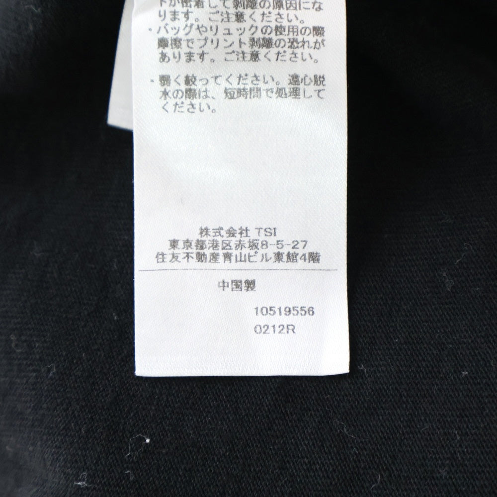 AVIREX(アヴィレックス) Coca-Cola Print Tee ロゴプリント半袖カットソー 半袖Tシャツ コカ・コーラ ブラック 783-4134089