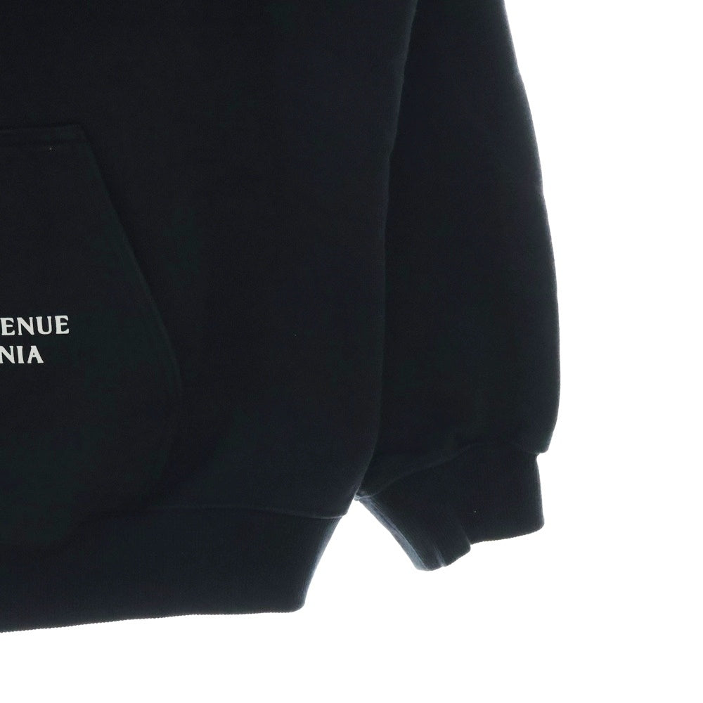 X-LARGE(エクストララージ) TIGER EMBROIDERY HOODIE タイガーエンブロイダリーフーディー プルオーバースウェットパーカー ブラック 101241012014