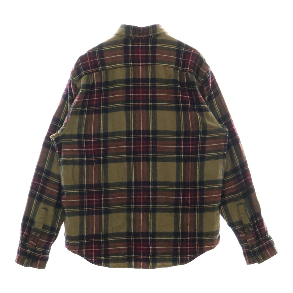 SUPREME(シュプリーム) 19AW tartan flannel shirt タータンチェックフランネル長袖シャツ マルチカラー
