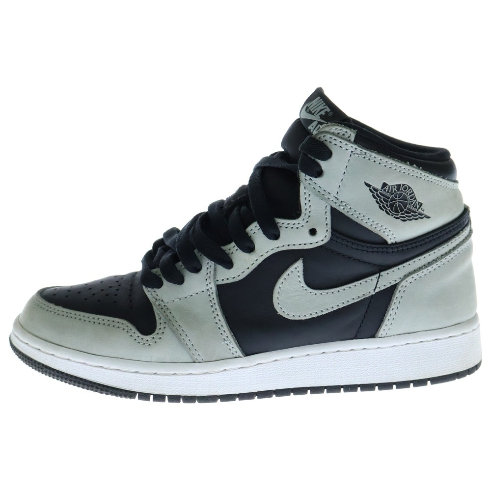 NIKE(ナイキ) AIR JORDAN 1 RETRO HIGH OG GS Shadow 2.0 575441-035 エアジョーダン1 シャドウ ハイカットスニーカー シューズ グレー US5Y/23.5cm