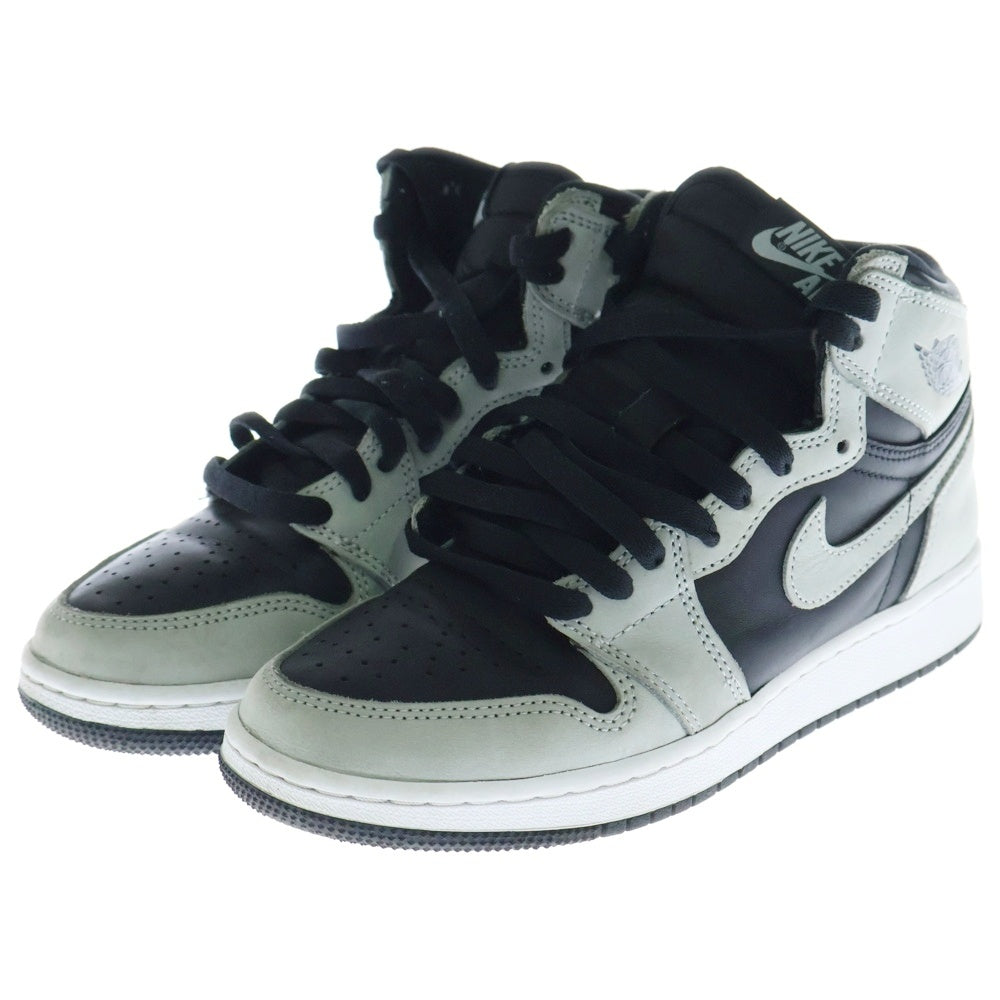 NIKE(ナイキ) AIR JORDAN 1 RETRO HIGH OG GS Shadow 2.0 575441-035 エアジョーダン1 シャドウ ハイカットスニーカー シューズ グレー US5Y/23.5cm