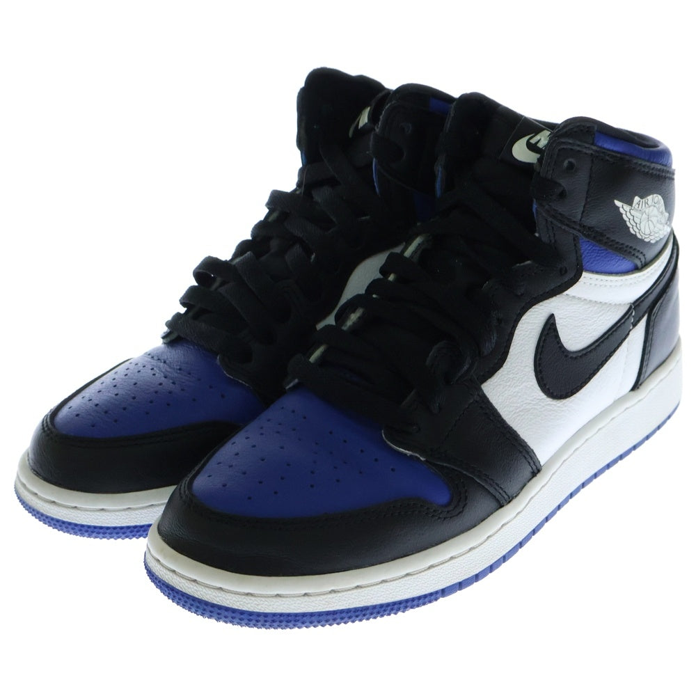 NIKE(ナイキ) AIR JORDAN 1 RETRO HIGH OG ROYAL TOE 575441-041 エアジョーダン1 ロイヤルトゥ ハイカットスニーカー シューズ ブルー US5Y/23.5cm