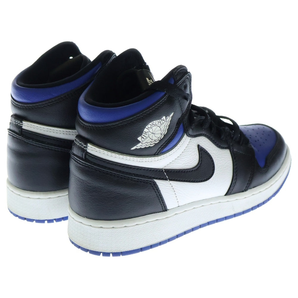 NIKE(ナイキ) AIR JORDAN 1 RETRO HIGH OG ROYAL TOE 575441-041 エアジョーダン1 ロイヤルトゥ ハイカットスニーカー シューズ ブルー US5Y/23.5cm