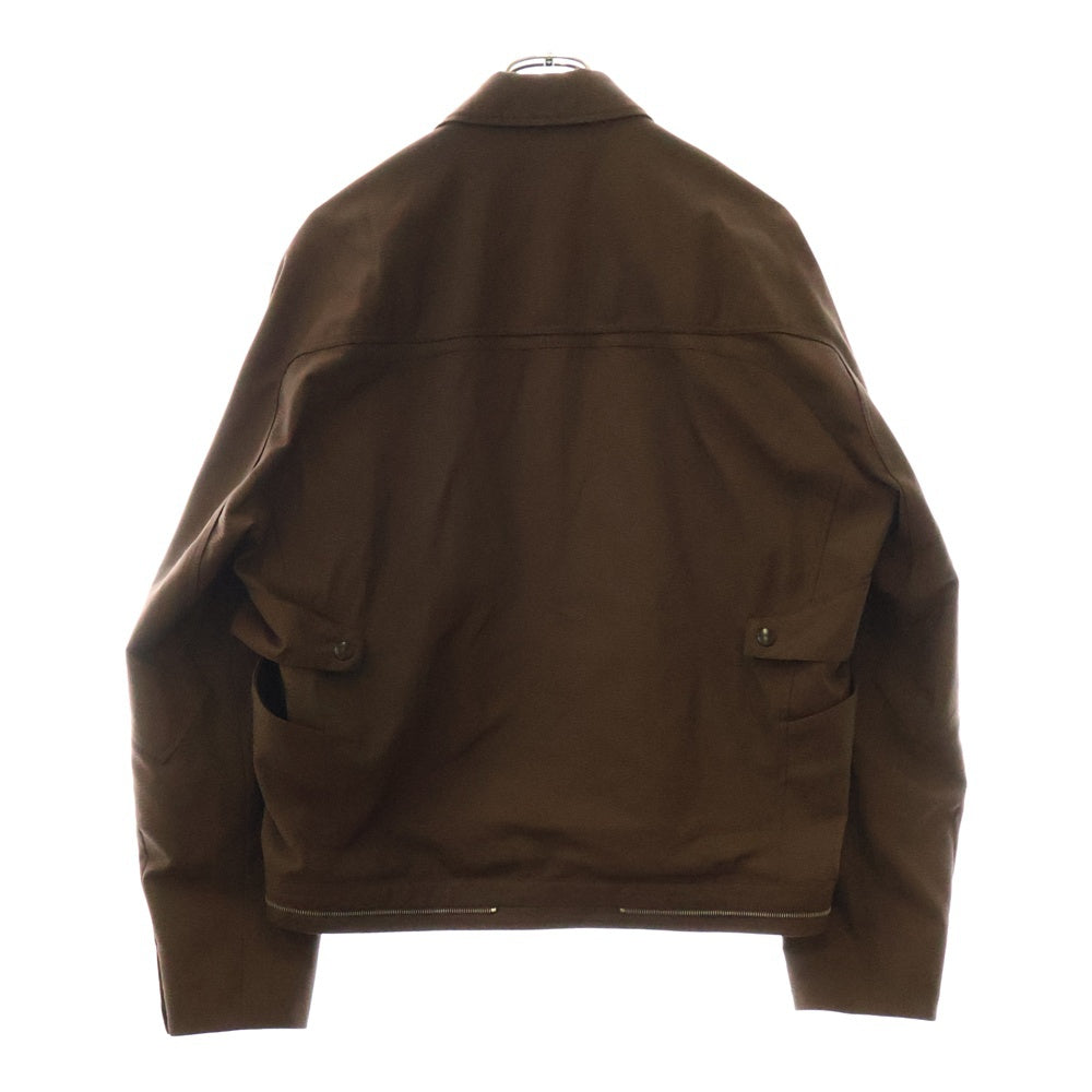 KIKO KOSTADINOV(キココスタディノフ) TONINO UTILITY JACKET 00162024 ジップジャケット ブラウン