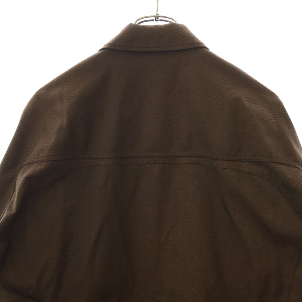 KIKO KOSTADINOV(キココスタディノフ) TONINO UTILITY JACKET 00162024 ジップジャケット ブラウン
