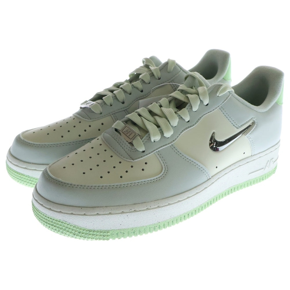 NIKE(ナイキ) WMNS AIR FORCE 1 '07 NEXT NATURE SE ウィメンズ エア フォース 1 07 ネクスト ネイチャー ローカットスニーカー グレー/グリーン US9.5/26.5cm