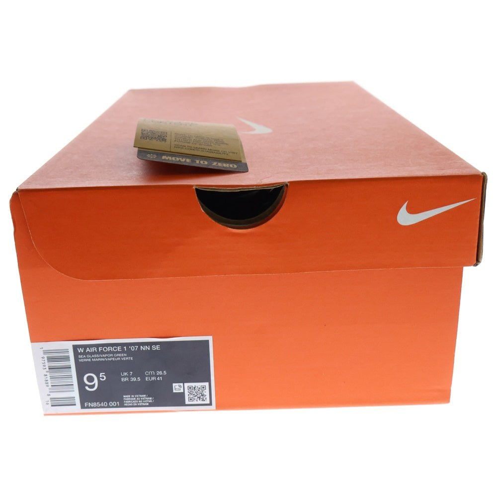 NIKE(ナイキ) WMNS AIR FORCE 1 '07 NEXT NATURE SE ウィメンズ エア フォース 1 07 ネクスト ネイチャー ローカットスニーカー グレー/グリーン US9.5/26.5cm