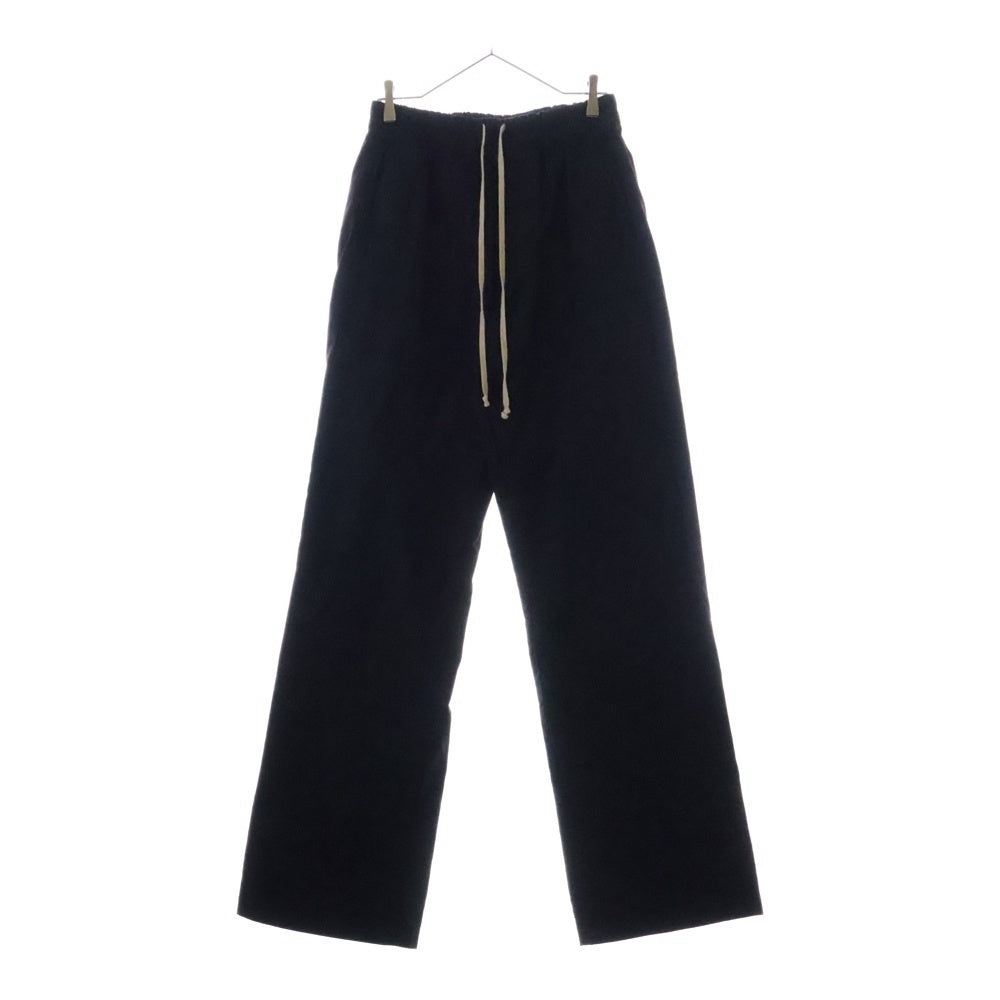 Rick Owens(リックオウエンス) DIETRICH DRAWSTRING RU02D6378-TE ドローストリングトラウザーズパンツ ブラック