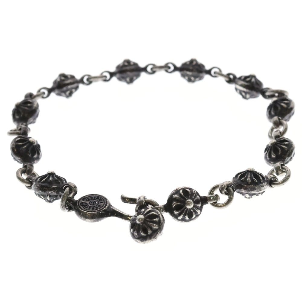 CHROME HEARTS(クロムハーツ) NO1 BALL クロスボールブレスレット シルバー BCA172