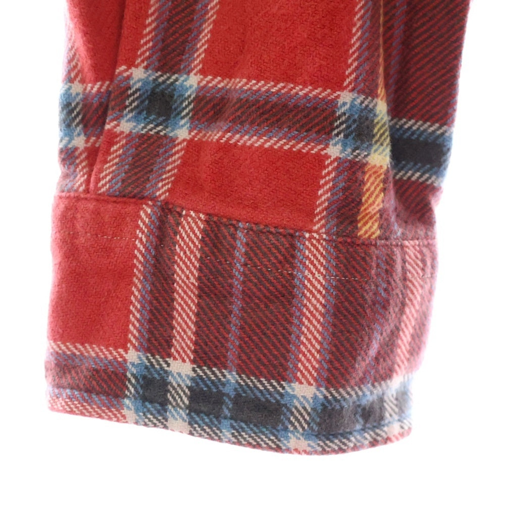 POLO RALPH LAUREN(ポロラルフローレン) 90s vintage ヴィンテージ チェック柄ネルシャツ レッド MNBLWOVM2C00347