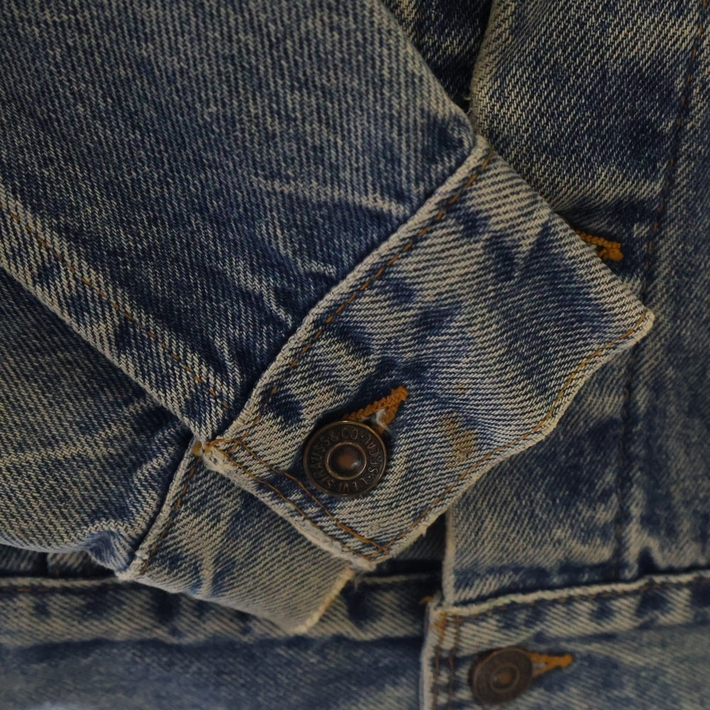 Levi's(リーバイス) 90s vintage ヴィンテージ70506-0216 ボタン裏715 スモールE デニムジャケット インディゴ
