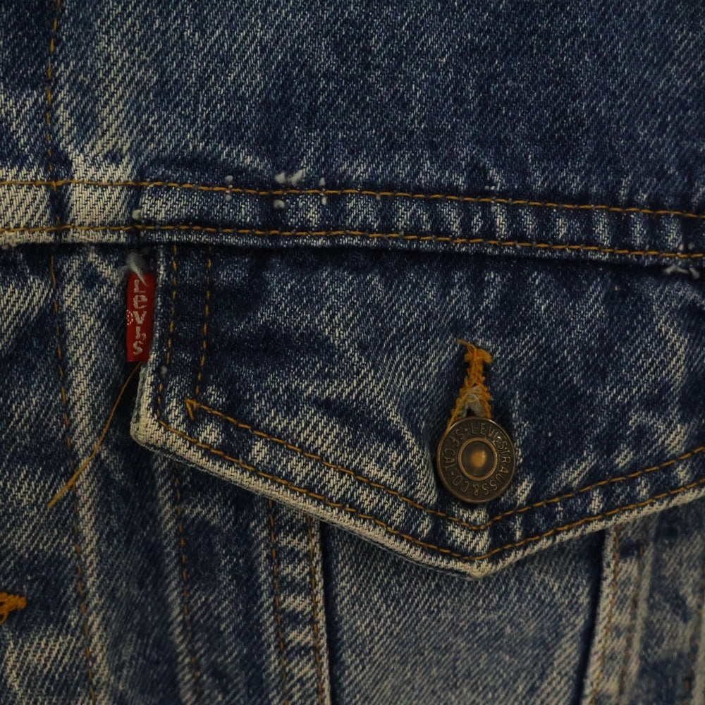 Levi's(リーバイス) 90s vintage ヴィンテージ70506-0216 ボタン裏715 スモールE デニムジャケット インディゴ