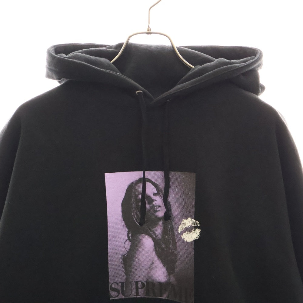 SUPREME(シュプリーム) 24AW Kate Moss Hooded Sweat Shirt ケイト モス フーデッド プルオーバー スウェット パーカー ブラック
