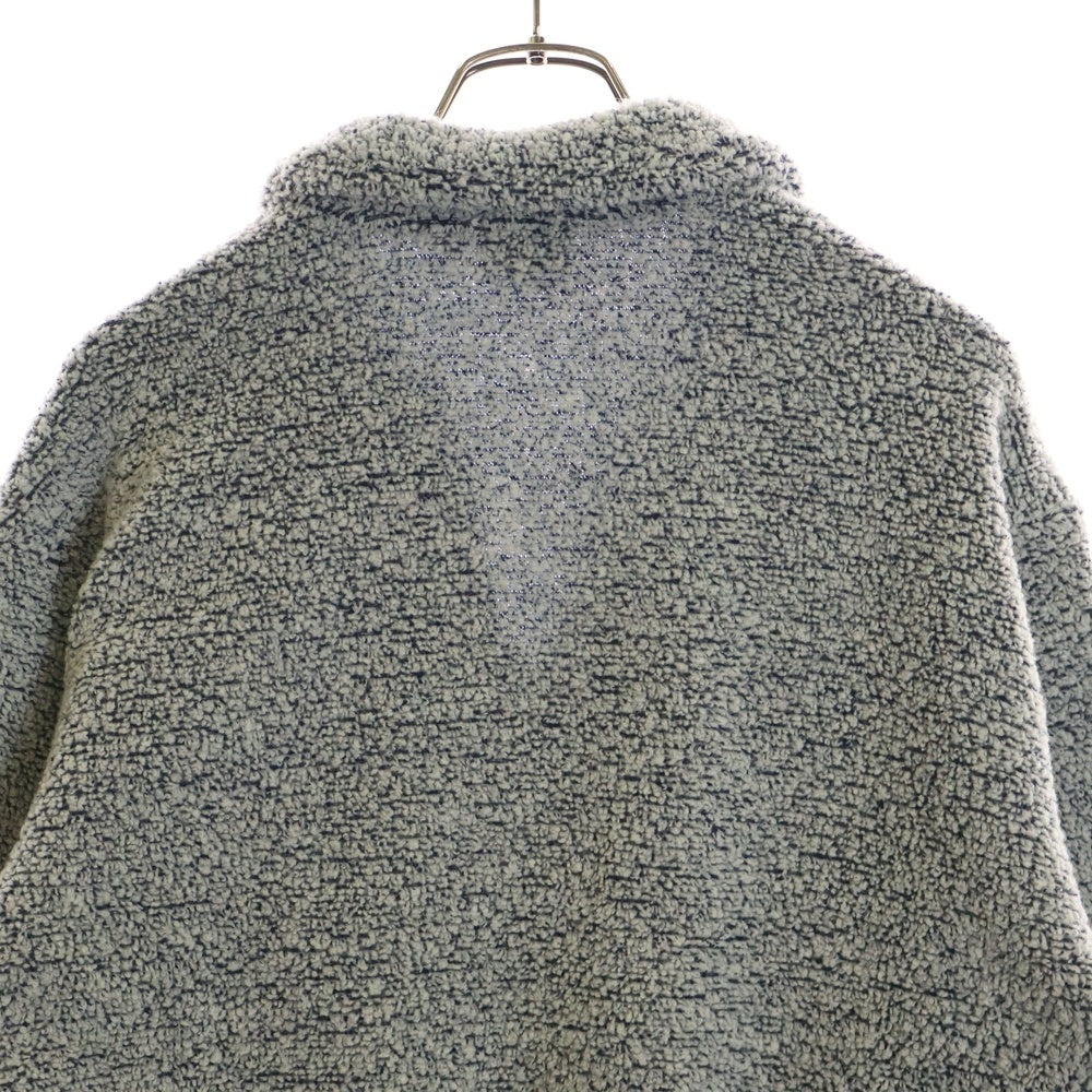 STUSSY(ステューシー) WOOL BLEND SHERPA PULLOVER 118566 ウール プルオーバーニットセーター グレー